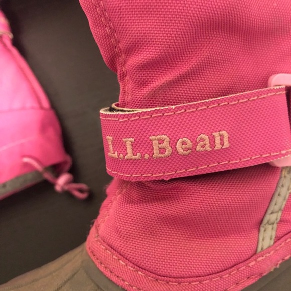 L.L. Bean childs winter snow or ski boots size 3 girls - Picture 8 of 8